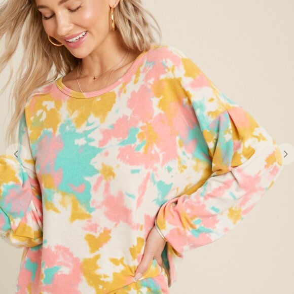 111 $22. Live Start, NWT 2piece lounge set Open back Top and Jogger - Picture 4 of 10